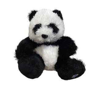 Ganz Webkinz Panda Bear Stuffed Plush HM11 NO CODE 🐼